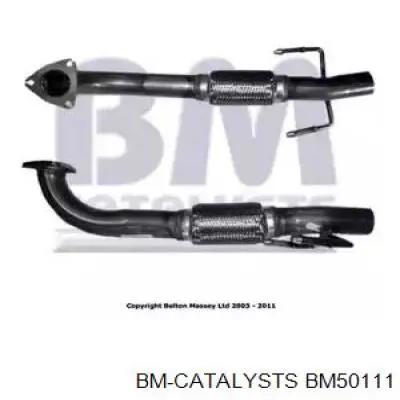 Центральная часть глушителя BM50111 BM Catalysts