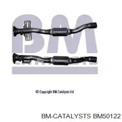 750059 Bosal Штаны глушителя передние