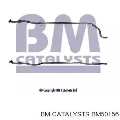 Центральная часть глушителя BM50156 BM Catalysts