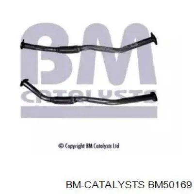 BM50169 BM Catalysts Штаны глушителя передние