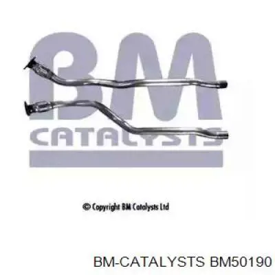 Приёмная труба BM50190 BM Catalysts