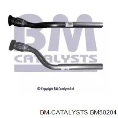 Приёмная труба BM50204 BM Catalysts