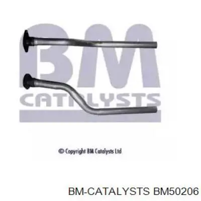 Глушитель, центральная часть BM50206 BM Catalysts