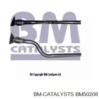 Глушитель, центральная часть BM50208 BM Catalysts