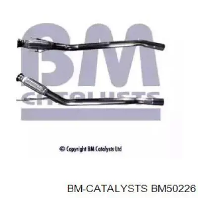 BM50226 BM Catalysts труба приемная (штаны глушителя передняя)