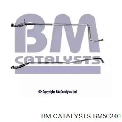 Глушитель, центральная часть BM50240 BM Catalysts