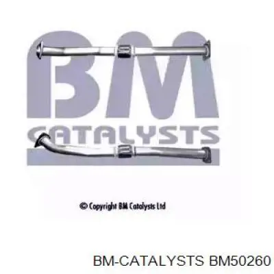 Глушитель, передняя часть BM50260 BM Catalysts