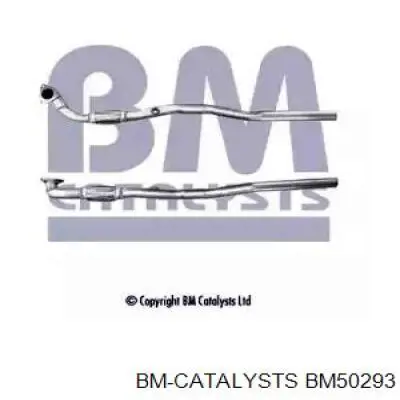 Глушитель, центральная часть BM50293 BM Catalysts