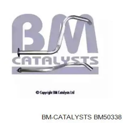 Центральная часть глушителя BM50338 BM Catalysts