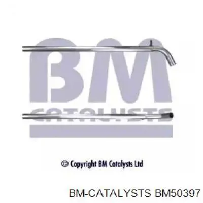 Глушитель, центральная часть BM50397 BM Catalysts