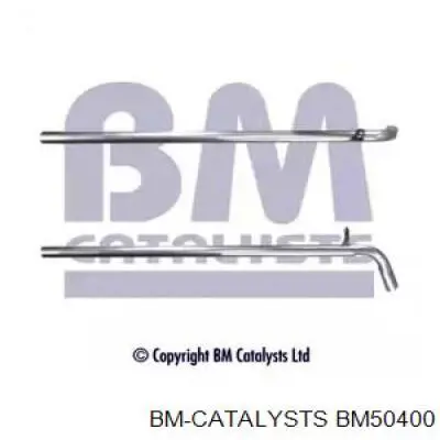 Глушитель, центральная часть BM50400 BM Catalysts