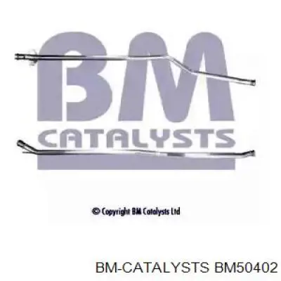 Центральная часть глушителя BM50402 BM Catalysts