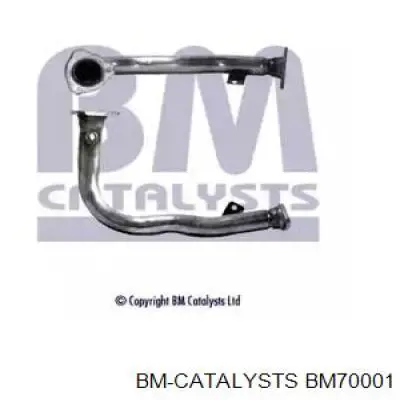 Приёмная труба BM70001 BM Catalysts