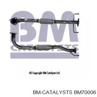 Передняя часть глушителя BM70006 BM Catalysts