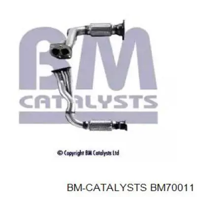 Приёмная труба BM70011 BM Catalysts