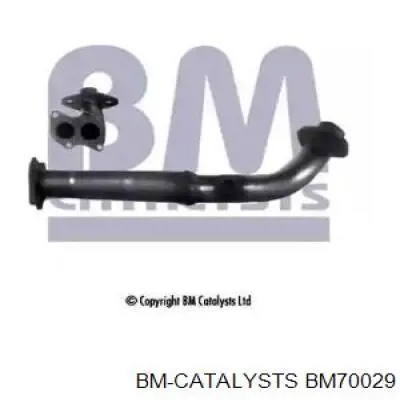 Приёмная труба BM70029 BM Catalysts