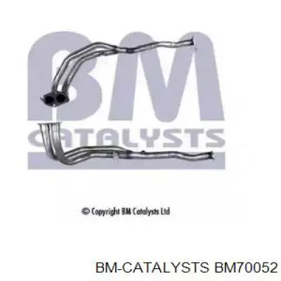 Приёмная труба BM70052 BM Catalysts