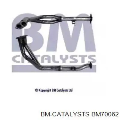 Приёмная труба BM70062 BM Catalysts