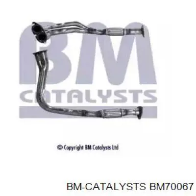 Приёмная труба BM70067 BM Catalysts