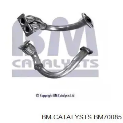 Приёмная труба BM70085 BM Catalysts