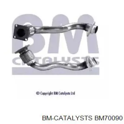 Приёмная труба BM70090 BM Catalysts