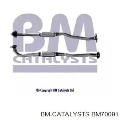 Приёмная труба BM70091 BM Catalysts