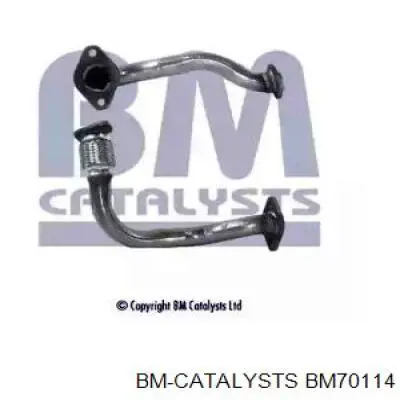 Приёмная труба BM70114 BM Catalysts