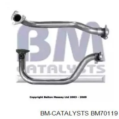 Приёмная труба BM70119 BM Catalysts