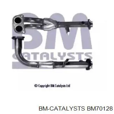 Приёмная труба BM70128 BM Catalysts