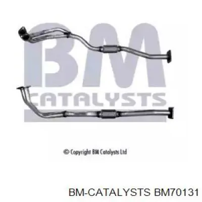 Приёмная труба BM70131 BM Catalysts