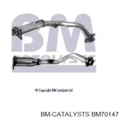 Приёмная труба BM70147 BM Catalysts