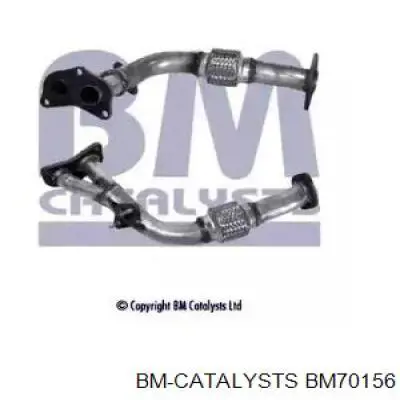 Приёмная труба BM70156 BM Catalysts