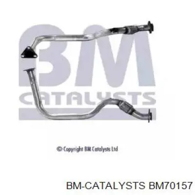 Приёмная труба BM70157 BM Catalysts