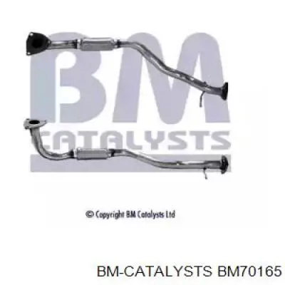 Приёмная труба BM70165 BM Catalysts