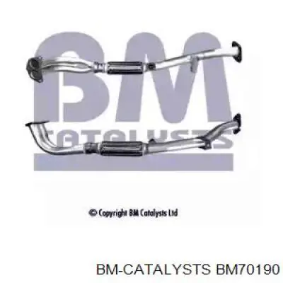 Приёмная труба BM70190 BM Catalysts