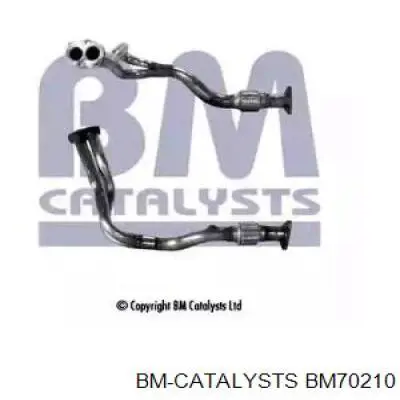 Приёмная труба BM70210 BM Catalysts