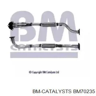 Приёмная труба BM70235 BM Catalysts