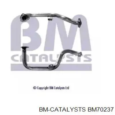 Приёмная труба BM70237 BM Catalysts