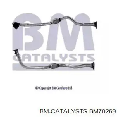 Приёмная труба BM70269 BM Catalysts