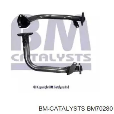 Приёмная труба BM70280 BM Catalysts