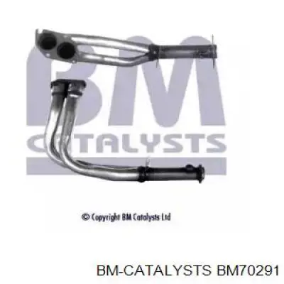 Приёмная труба BM70291 BM Catalysts