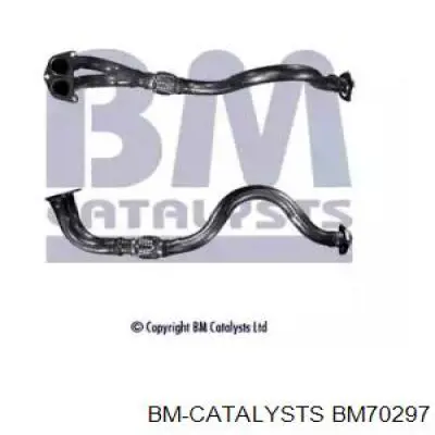 Приёмная труба BM70297 BM Catalysts