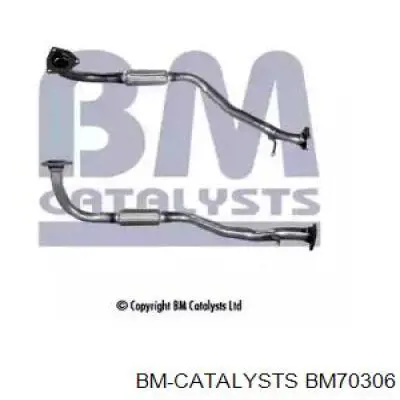 Приёмная труба BM70306 BM Catalysts