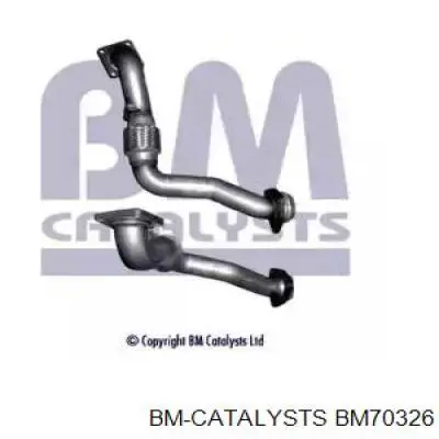 Приёмная труба BM70326 BM Catalysts