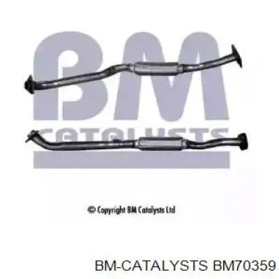 Приёмная труба BM70359 BM Catalysts