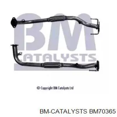 Приёмная труба BM70365 BM Catalysts