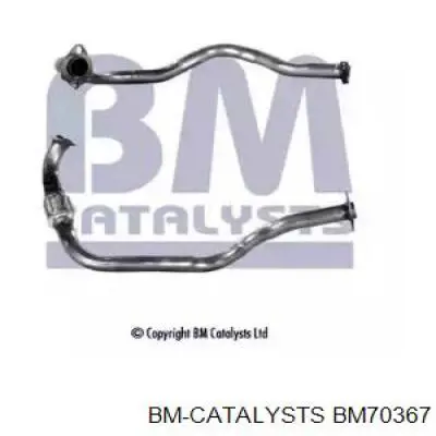 Приёмная труба BM70367 BM Catalysts