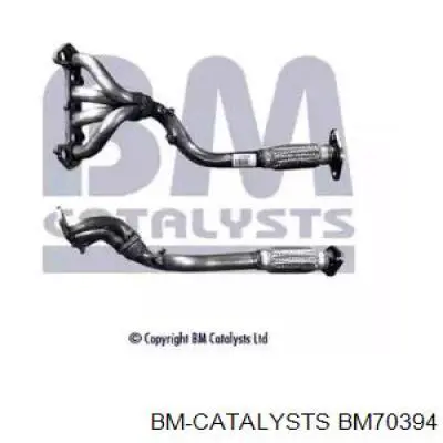 Приёмная труба BM70394 BM Catalysts