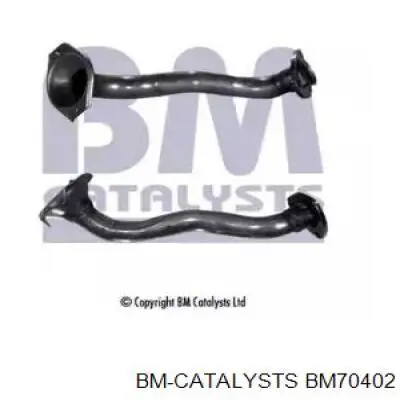 Приёмная труба BM70402 BM Catalysts