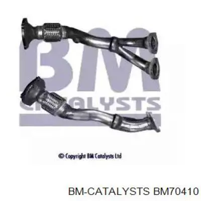 Приёмная труба BM70410 BM Catalysts